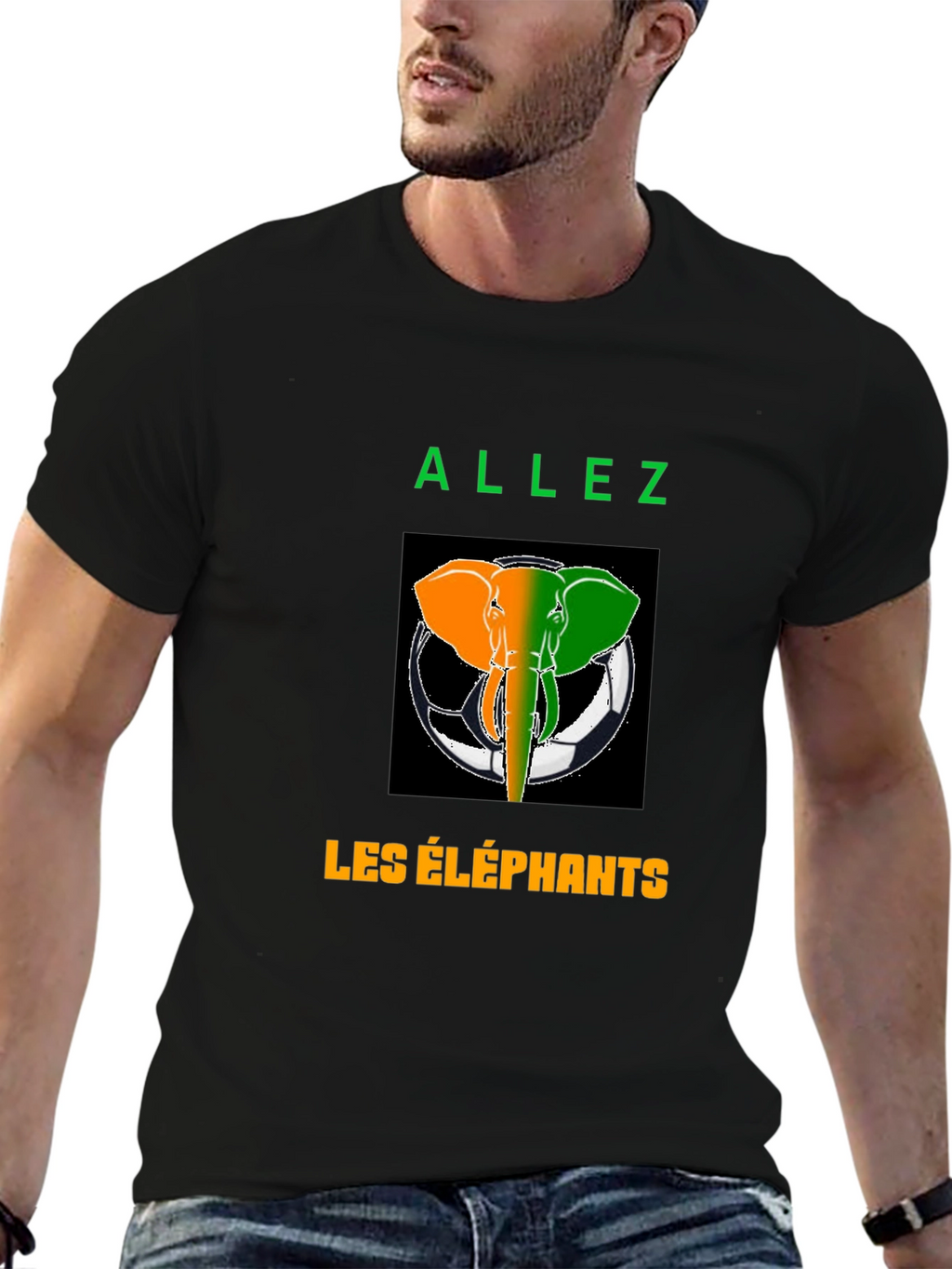 Allez Les Éléphants T-Shirt - Ivory Coast Soccer