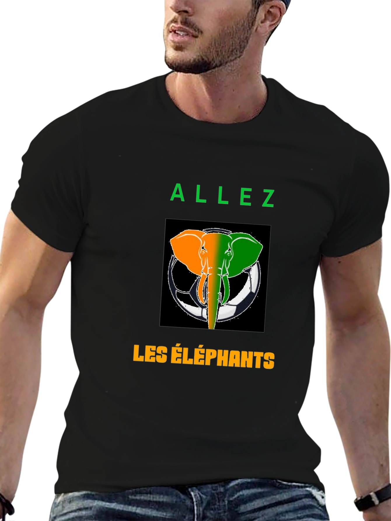 Allez Les Éléphants T-Shirt - Ivory Coast Soccer