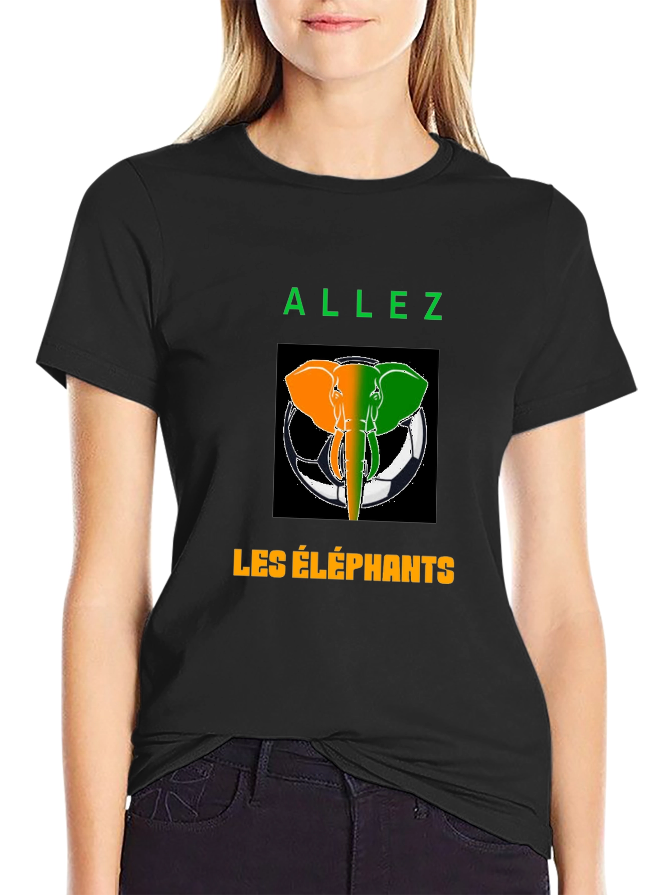 Allez Les Éléphants T-Shirt - Ivory Coast Soccer