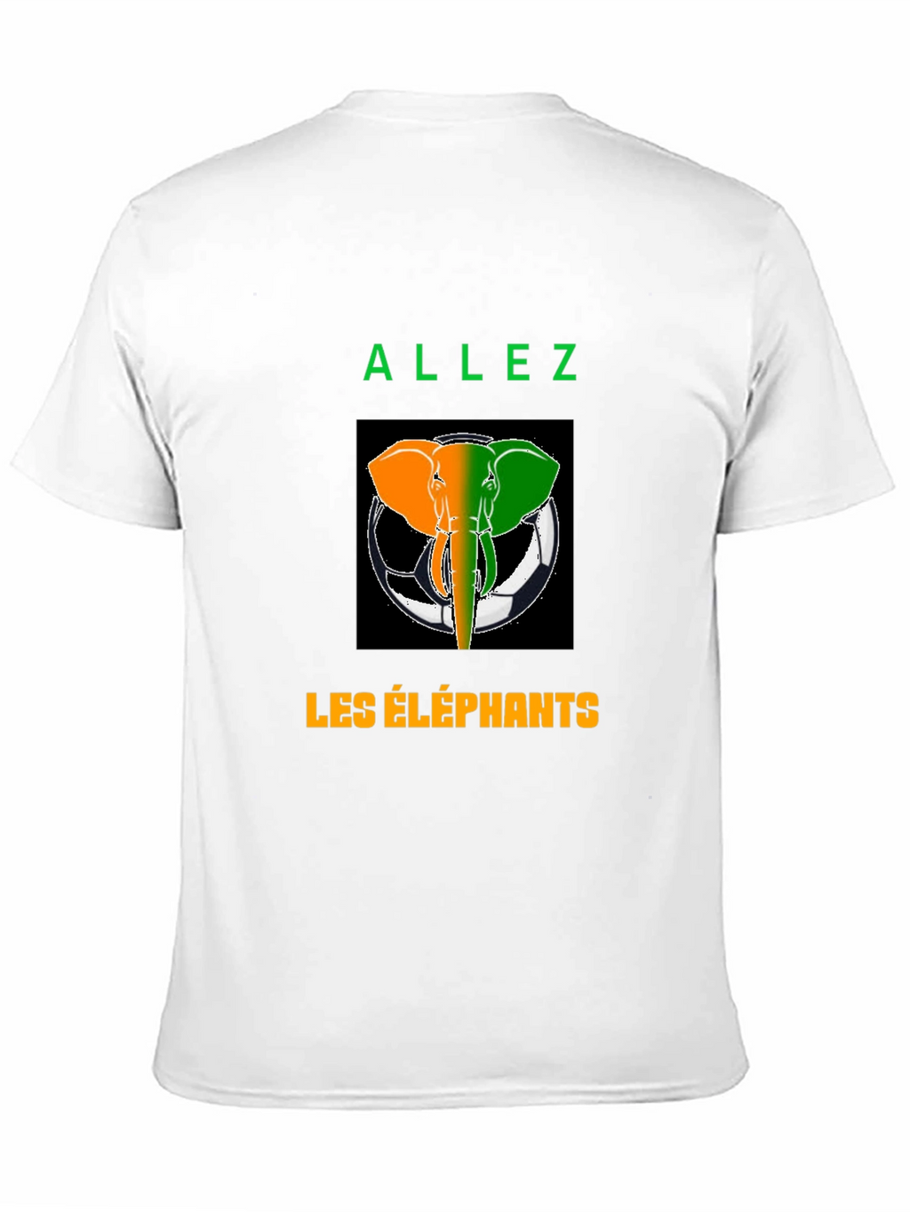 Allez Les Éléphants T-Shirt - Ivory Coast Soccer
