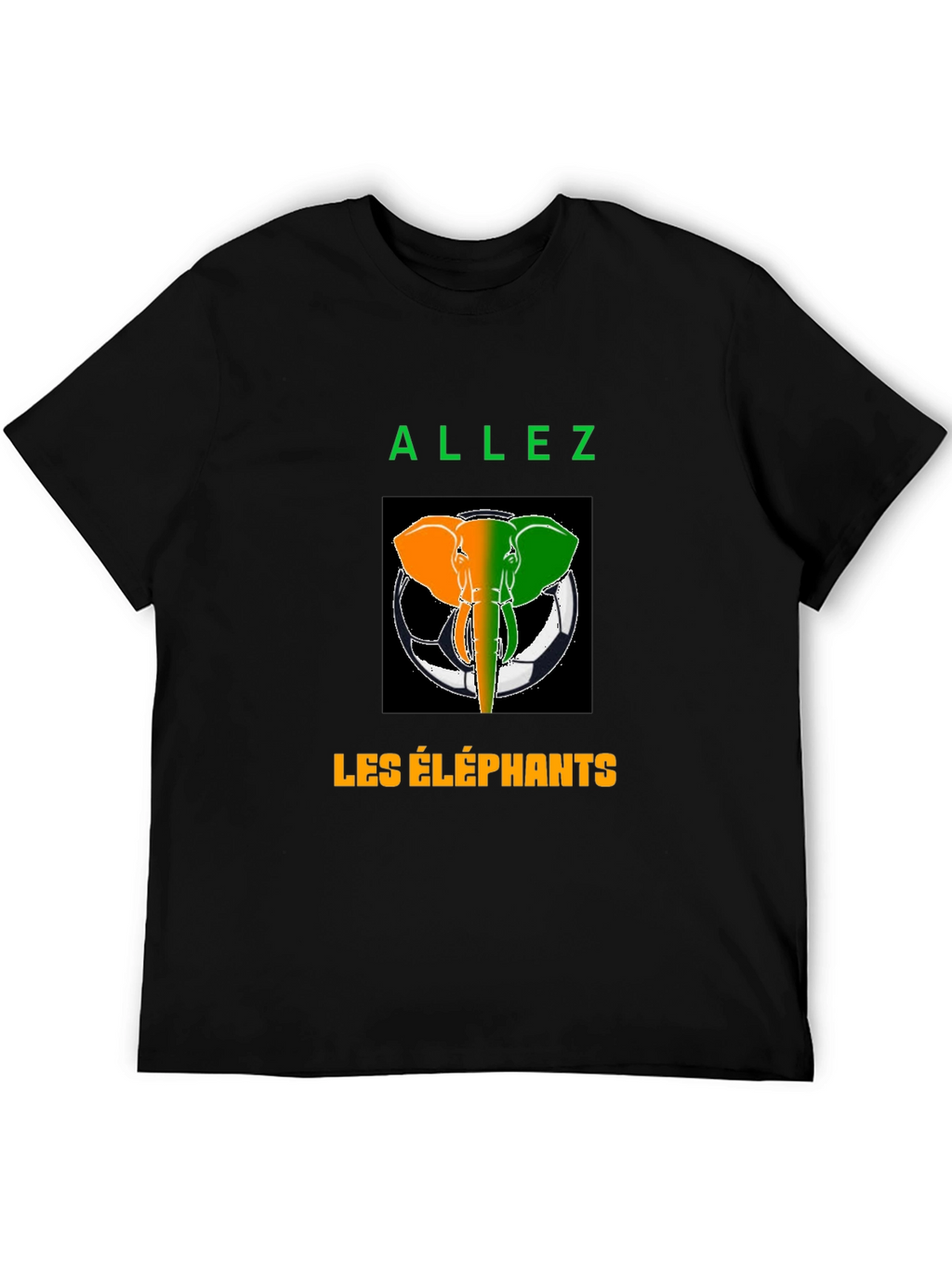Allez Les Éléphants T-Shirt - Ivory Coast Soccer