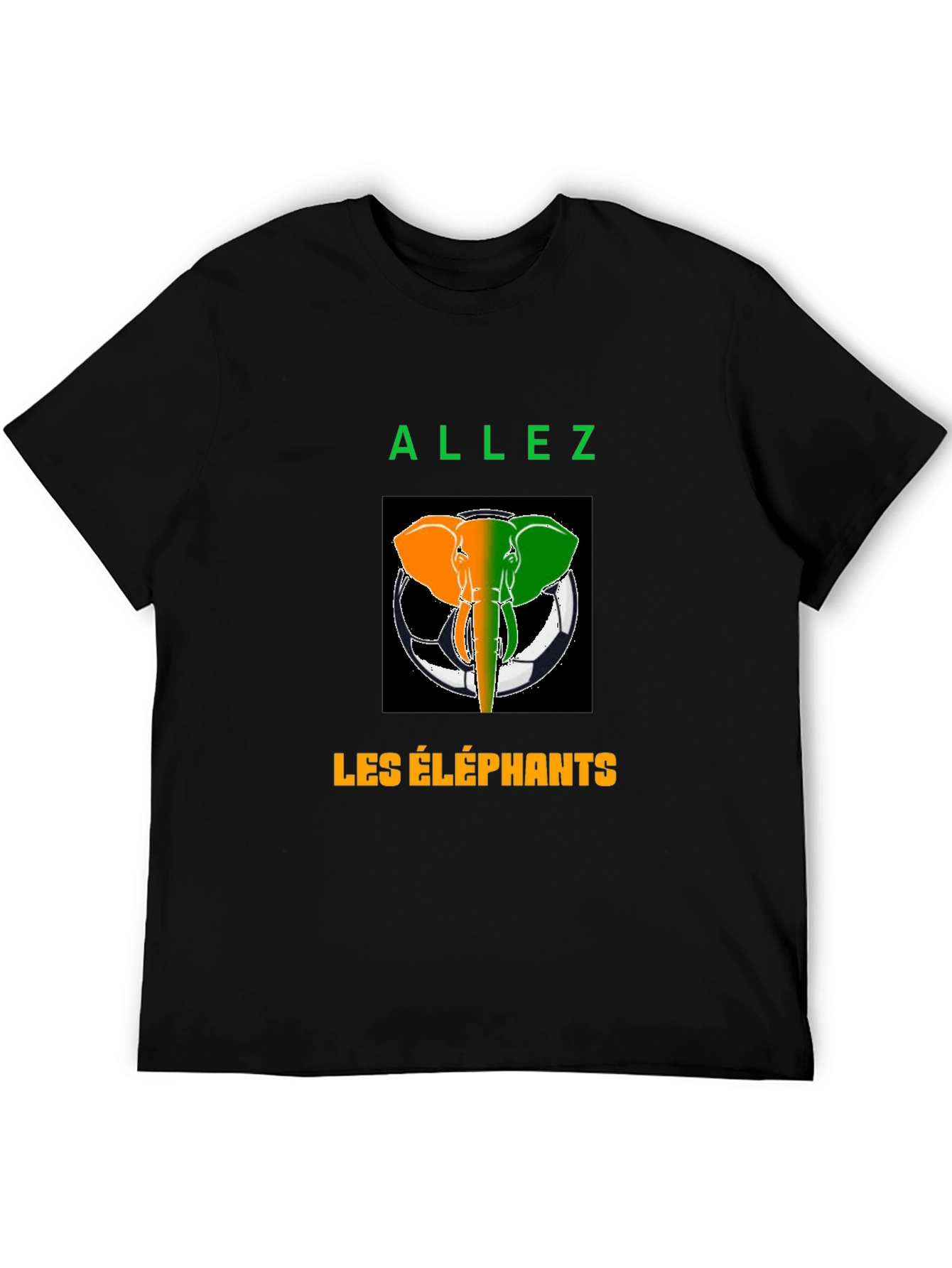 Allez Les Éléphants T-Shirt - Ivory Coast Soccer