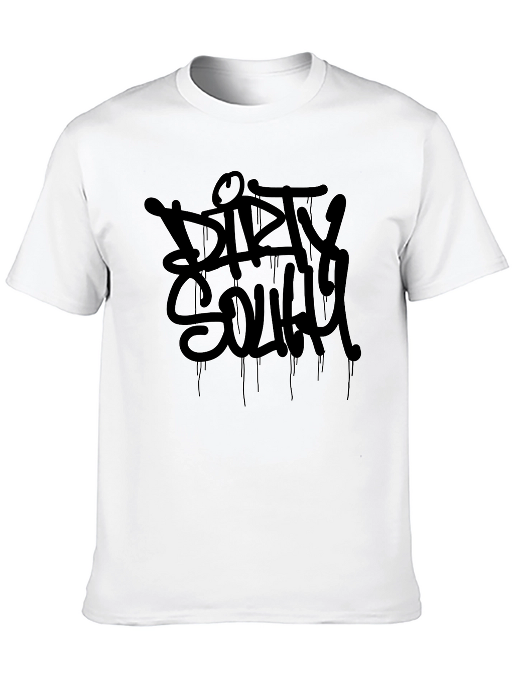 Dirty South Black Graphic Tee - Urban Style