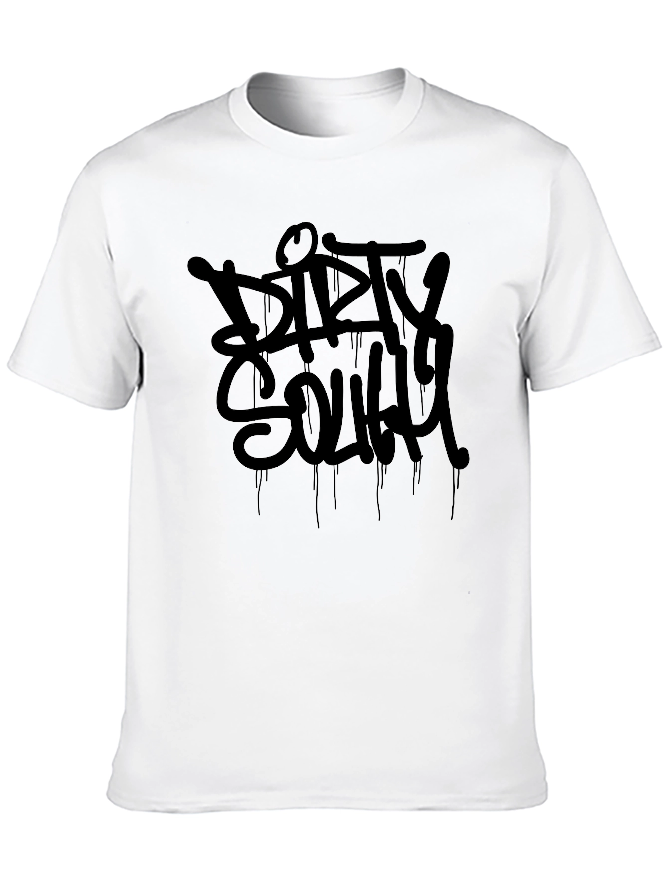 Dirty South Black Graphic Tee - Urban Style