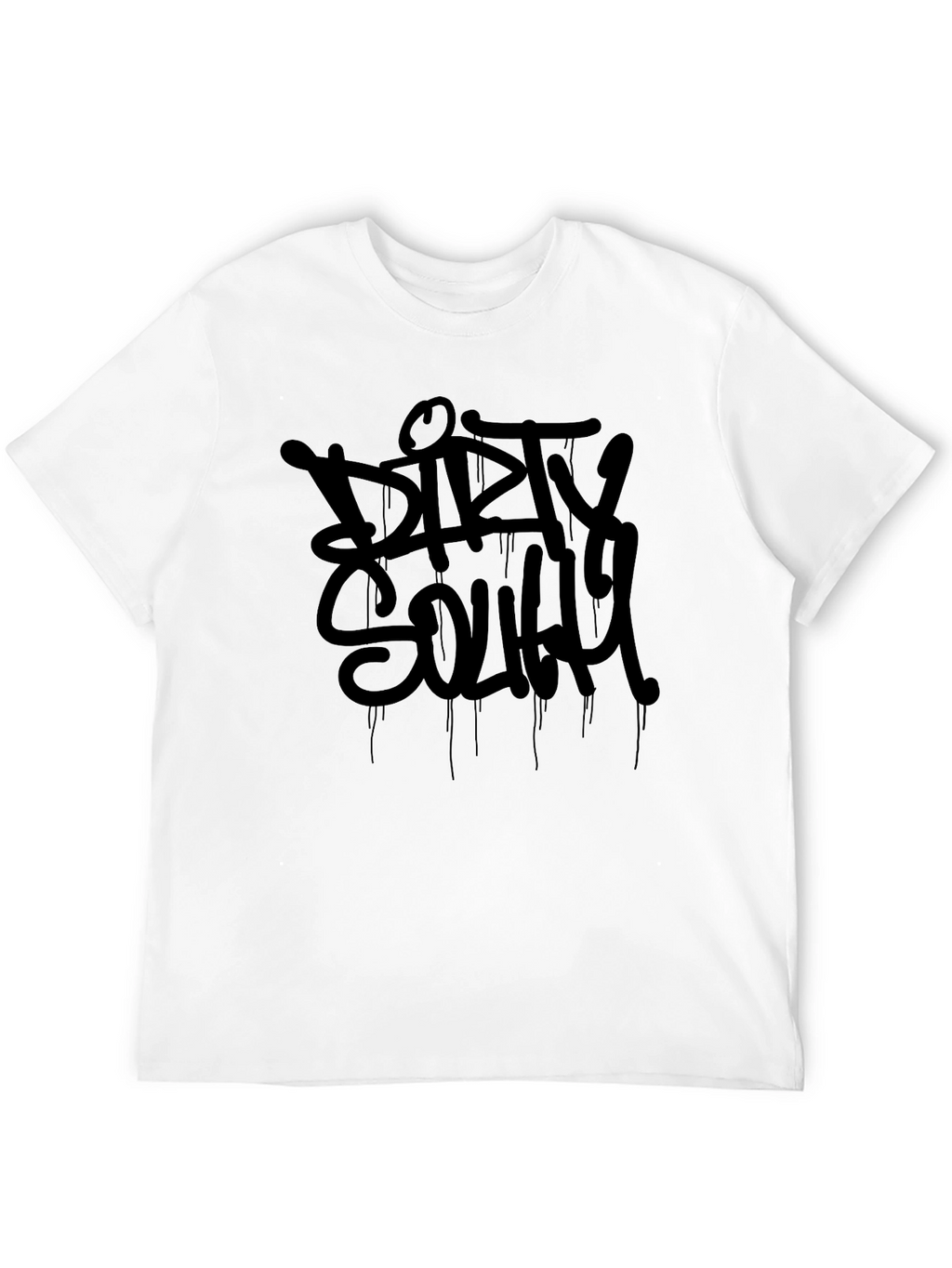 Dirty South Black Graphic Tee - Urban Style