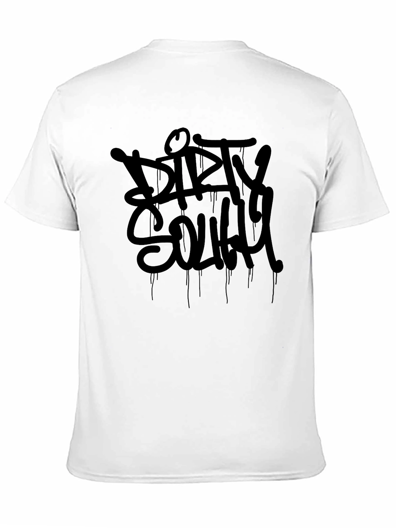Dirty South Black Graphic Tee - Urban Style