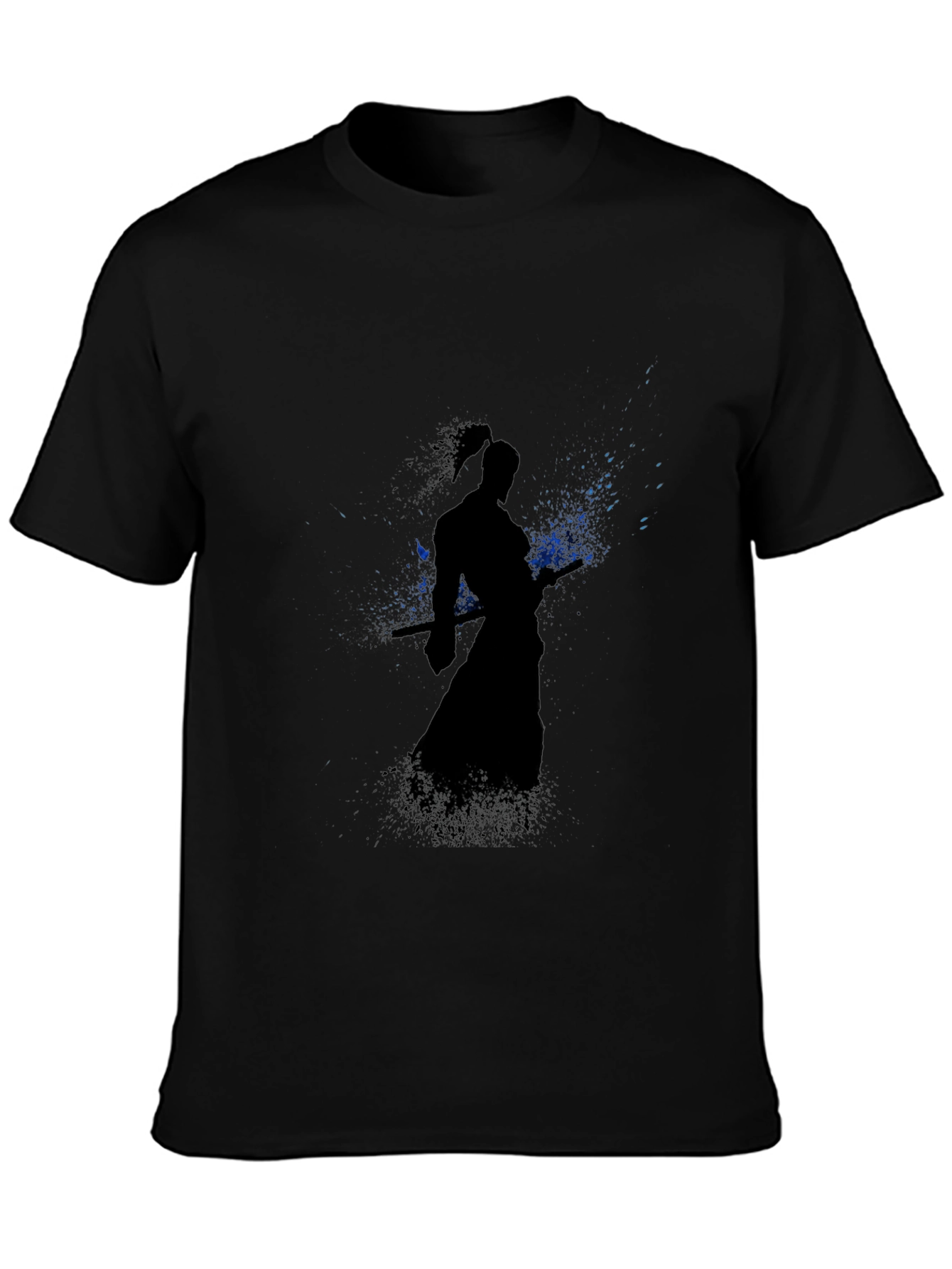 Samurai Silhouette Graphic T-Shirt