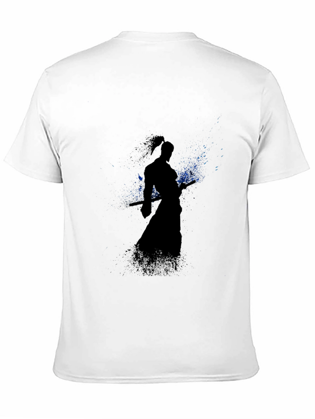 Samurai Silhouette Graphic T-Shirt
