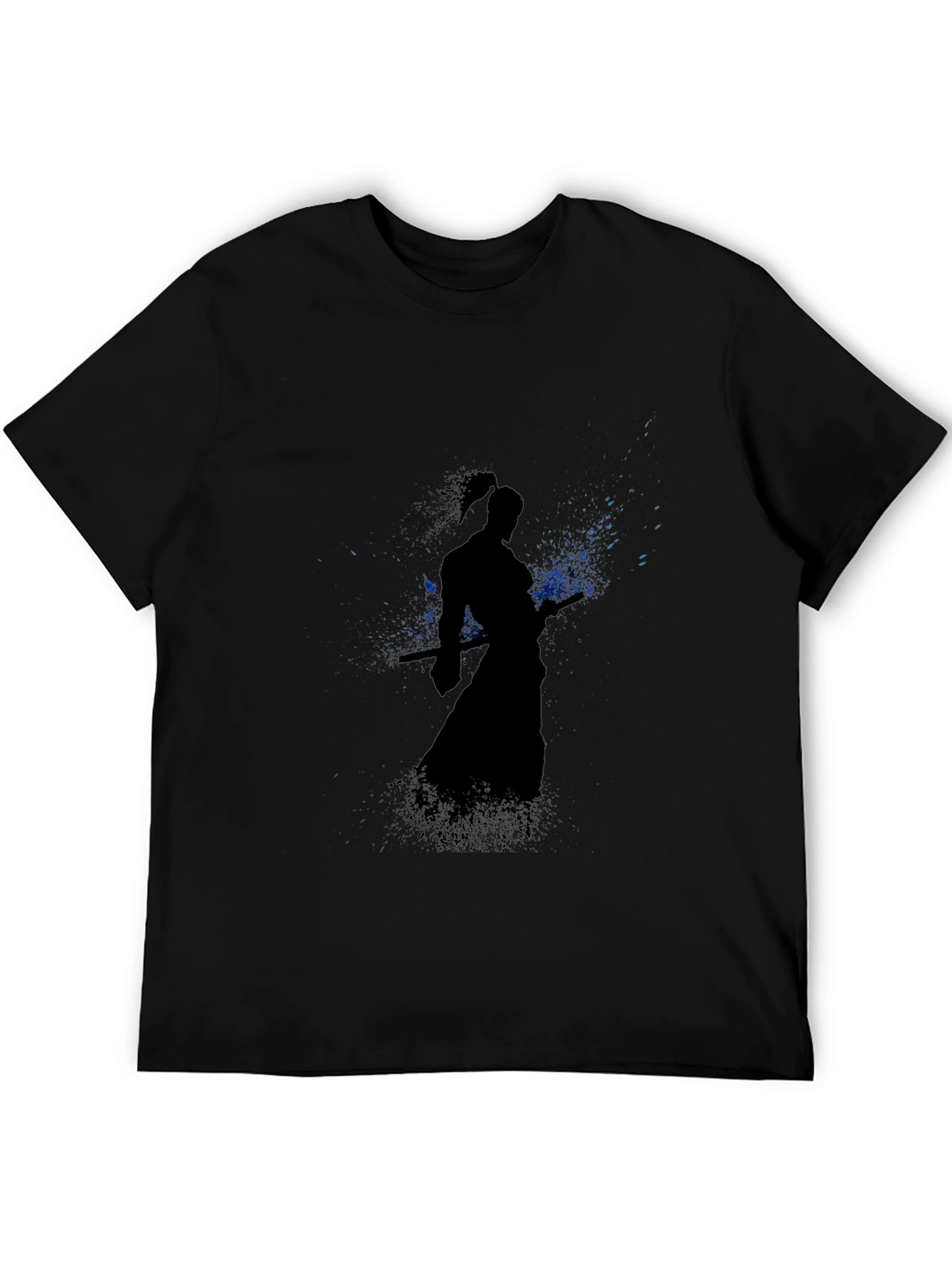 Samurai Silhouette Graphic T-Shirt