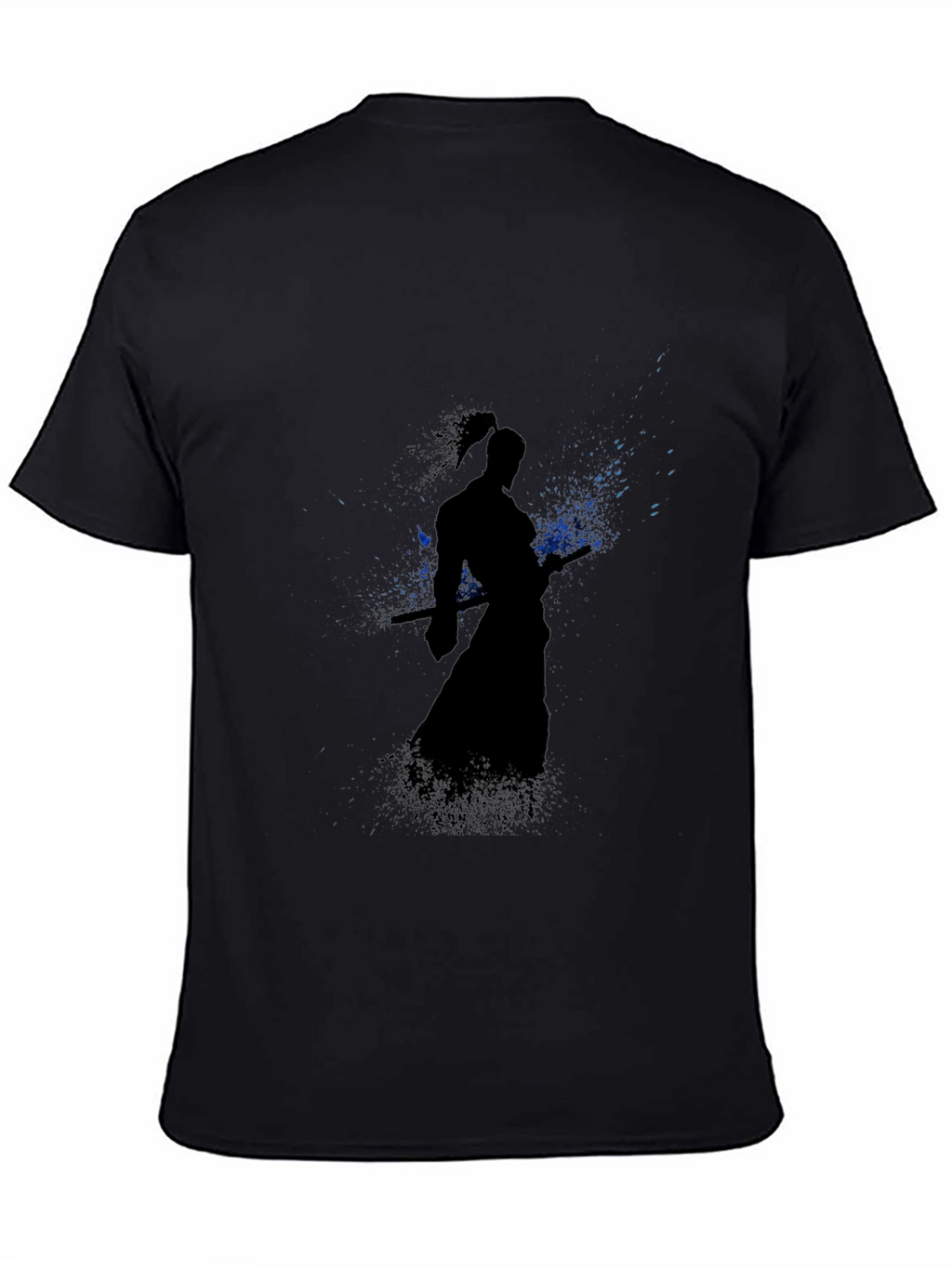 Samurai Silhouette Graphic T-Shirt