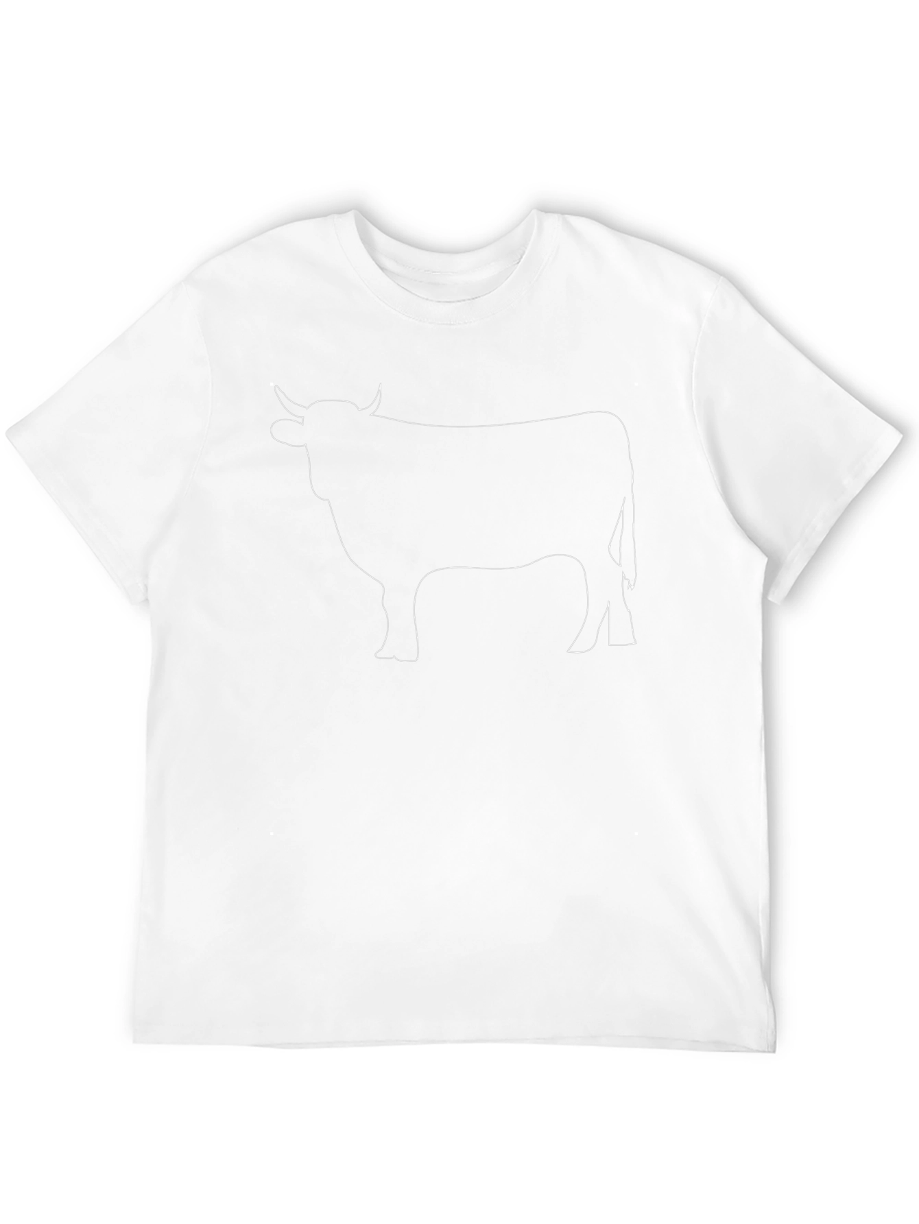 Black Bull Outline T-Shirt