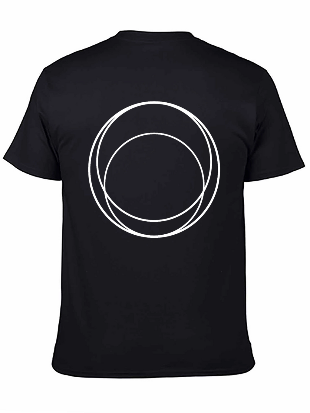 Geometric Circles Graphic Tee - Casual Comfort