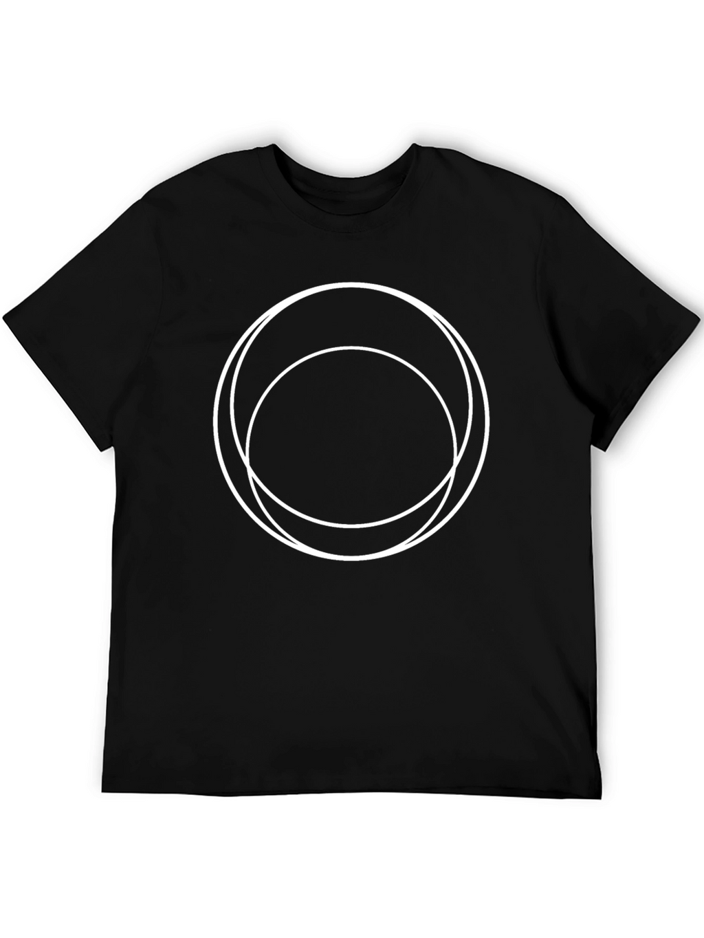 Geometric Circles Graphic Tee - Casual Comfort