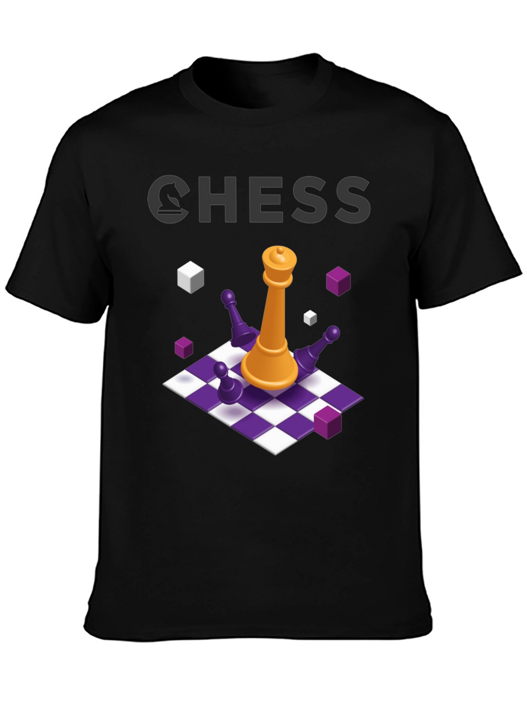 Chess Graphic T-Shirt - Strategy Game Tee