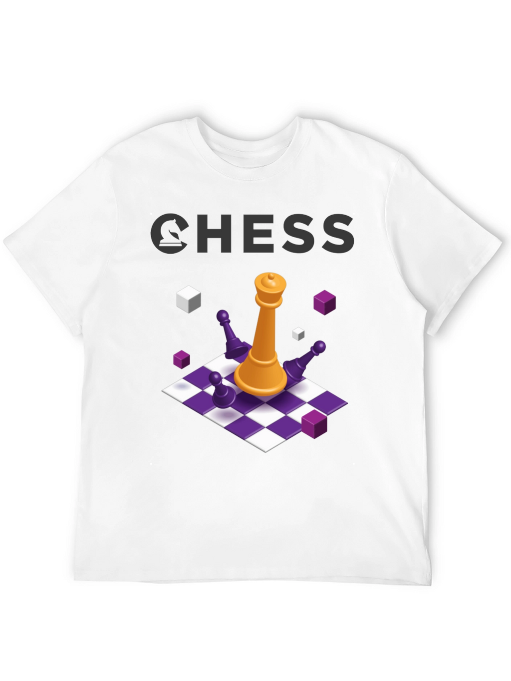 Chess Graphic T-Shirt - Strategy Game Tee