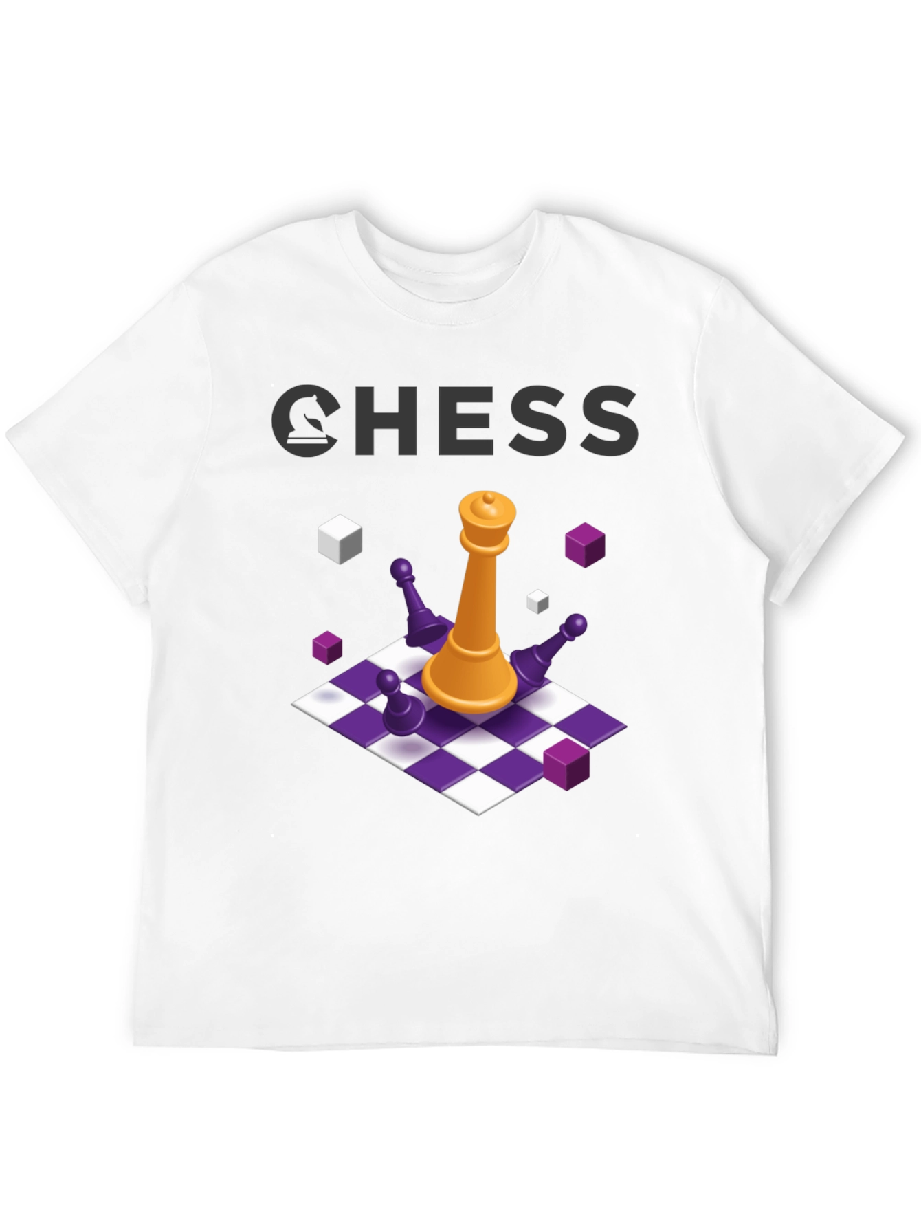Chess Graphic T-Shirt - Strategy Game Tee