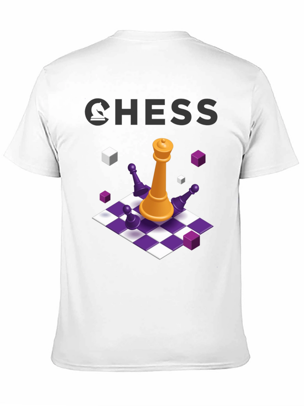 Chess Graphic T-Shirt - Strategy Game Tee