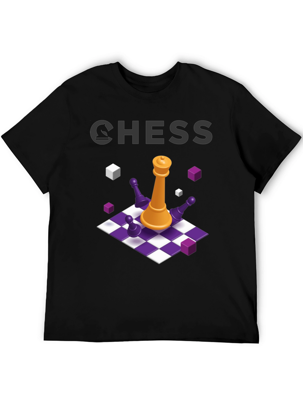 Chess Graphic T-Shirt - Strategy Game Tee