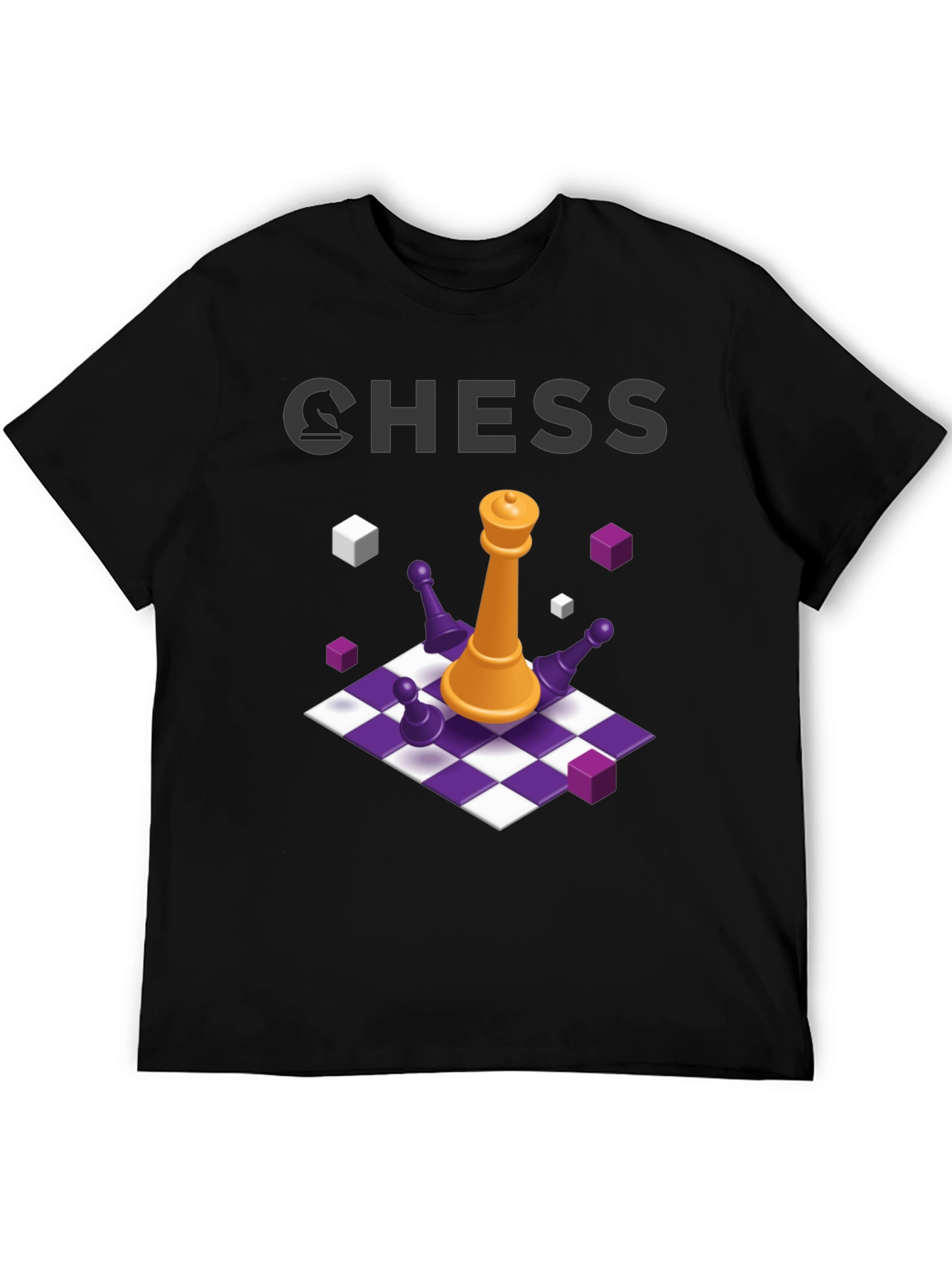 Chess Graphic T-Shirt - Strategy Game Tee