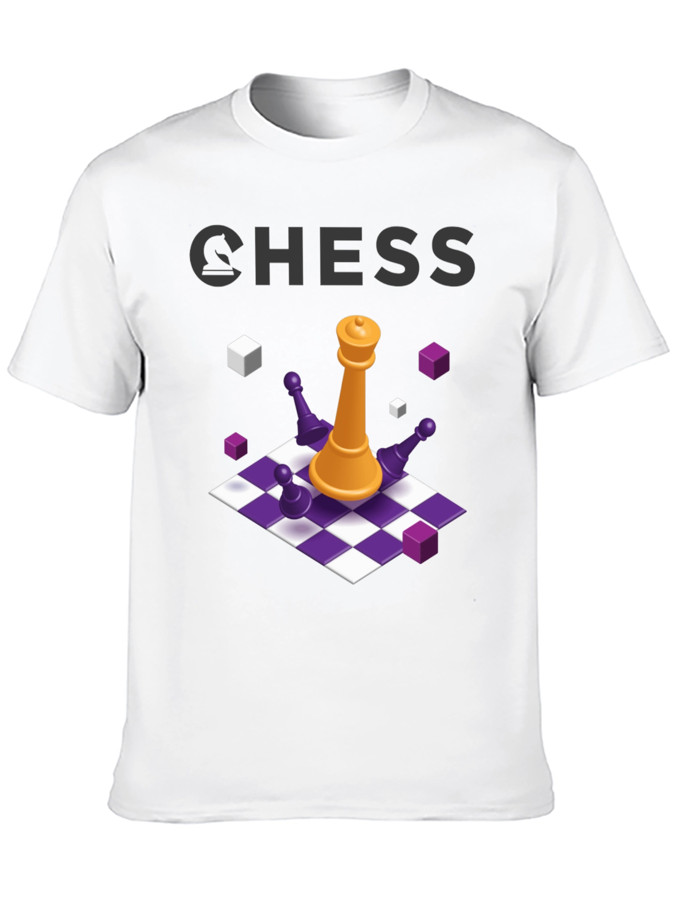 Chess Graphic T-Shirt - Strategy Game Tee