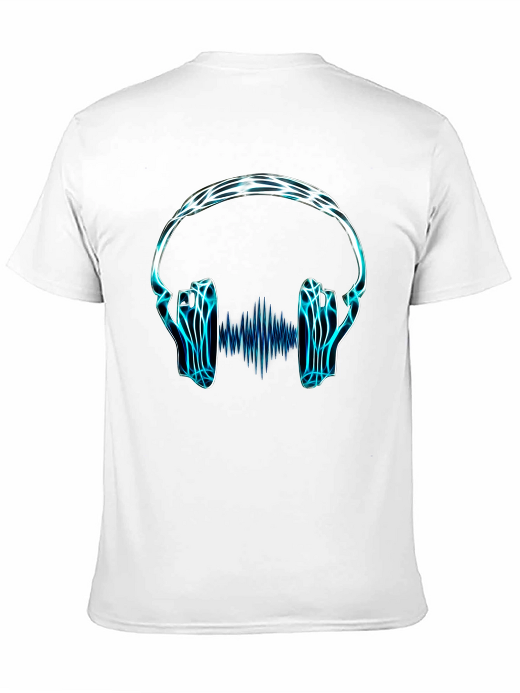 Electro Headphones Graphic Tee - Black
