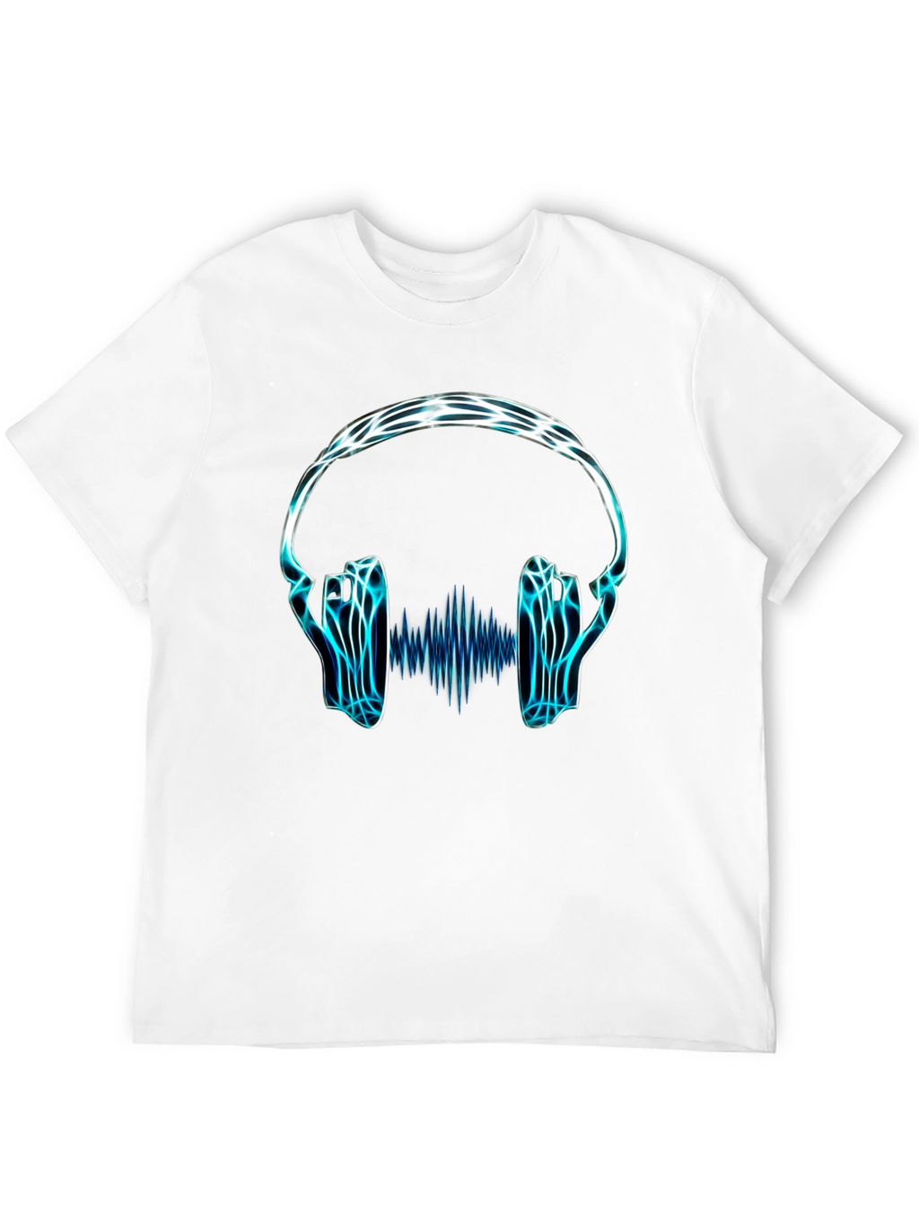 Electro Headphones Graphic Tee - Black