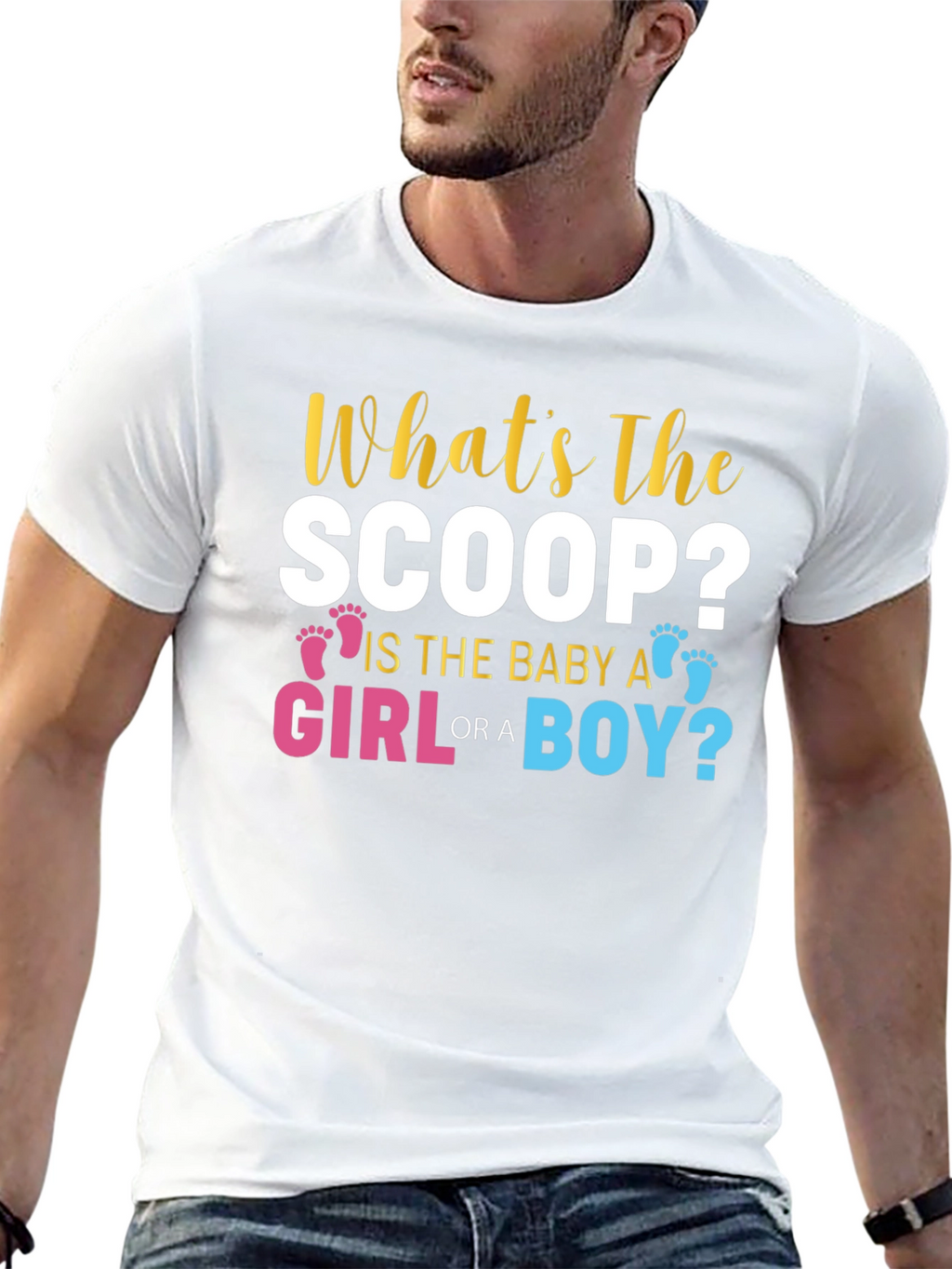 Whats The Scoop? Gender Reveal T-Shirt