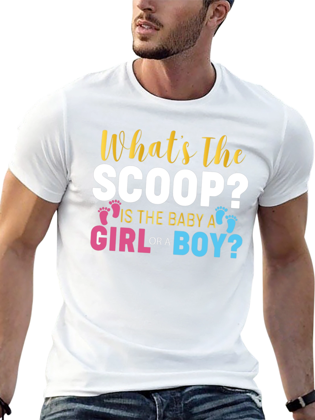Whats The Scoop? Gender Reveal T-Shirt