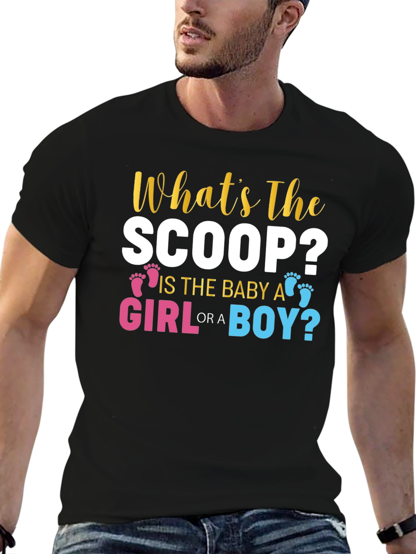 Whats The Scoop? Gender Reveal T-Shirt