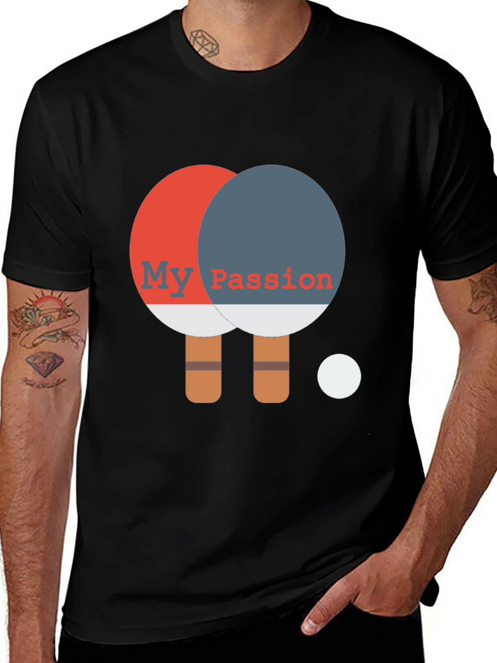My Passion Table Tennis Graphic Tee