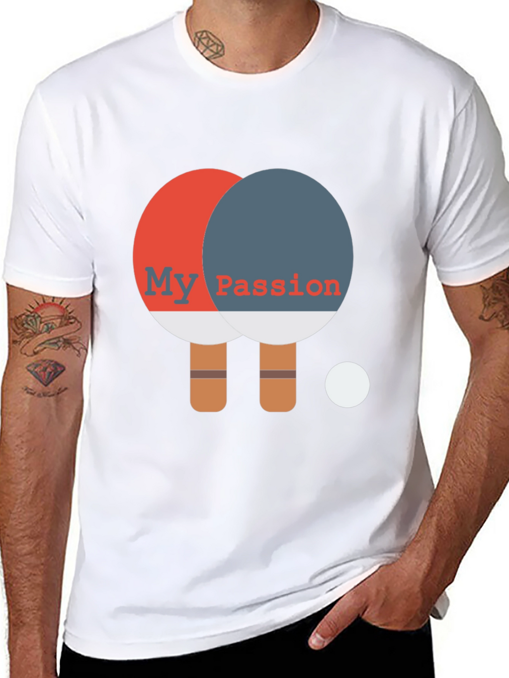 My Passion Table Tennis Graphic Tee