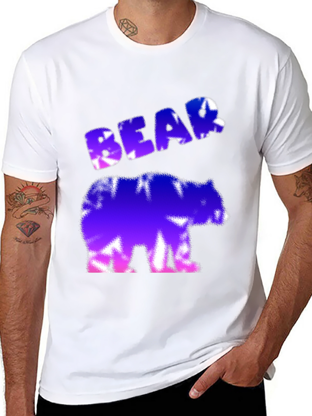 Bear Tie-Dye Graphic Tee