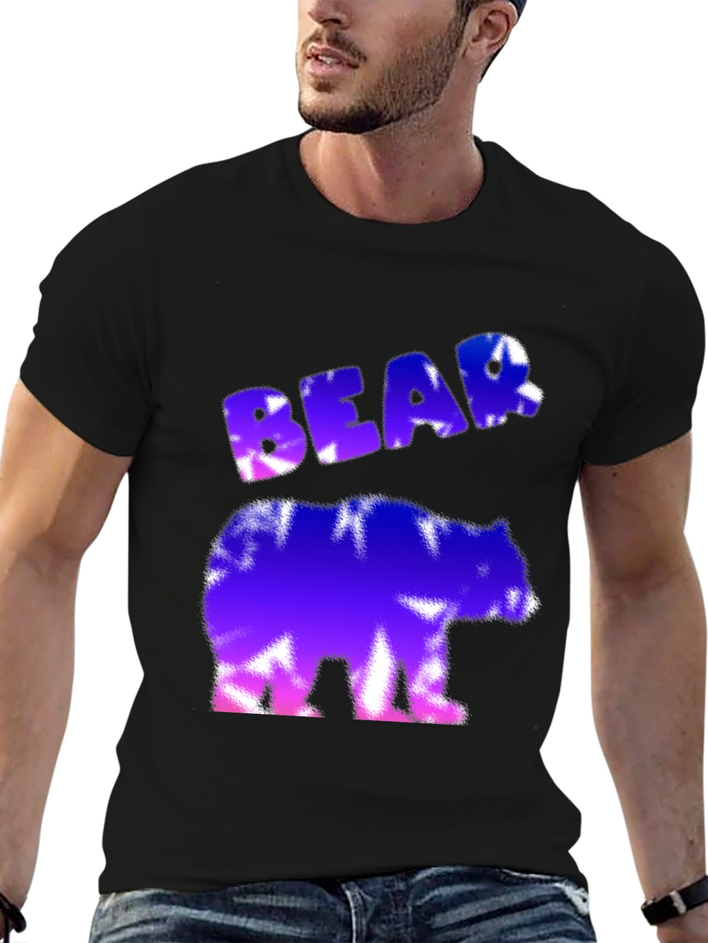 Bear Tie-Dye Graphic Tee