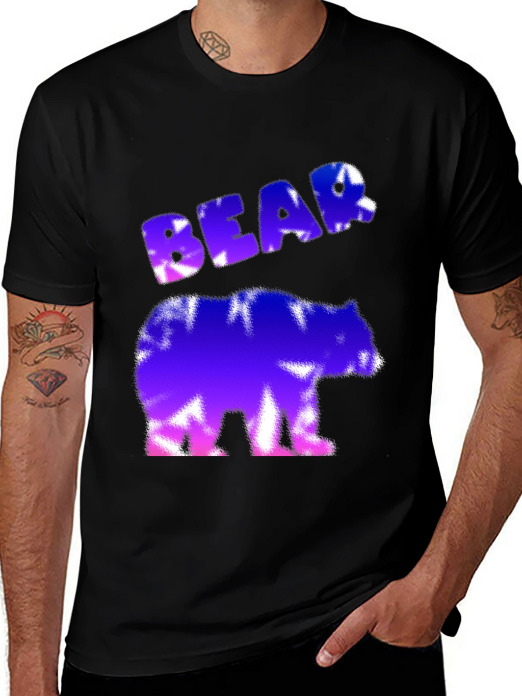 Bear Tie-Dye Graphic Tee