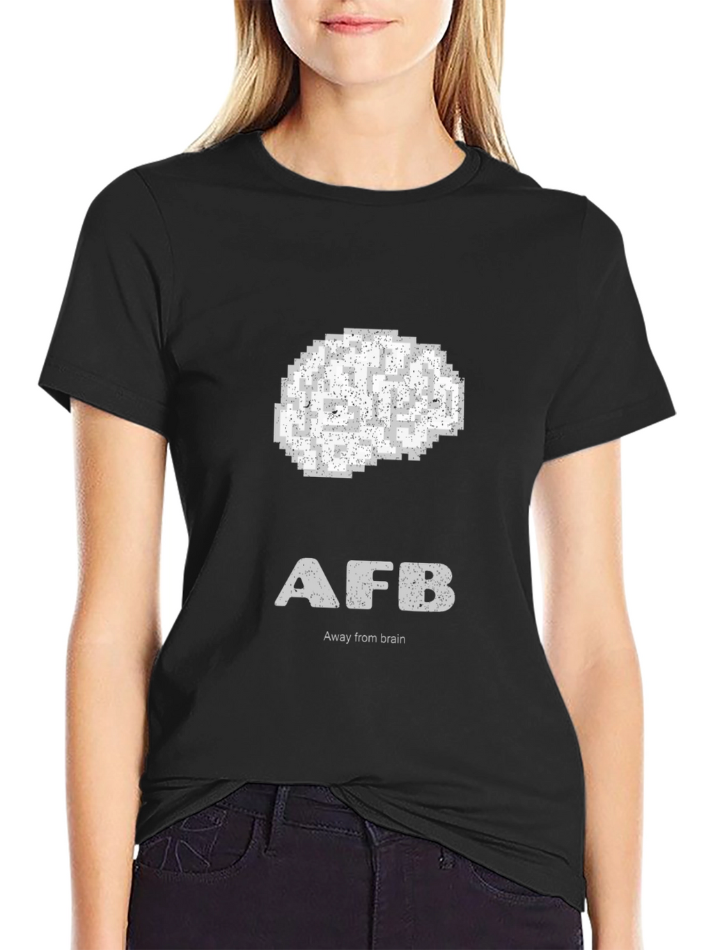 Away From Brain - Funny Graphic Tee