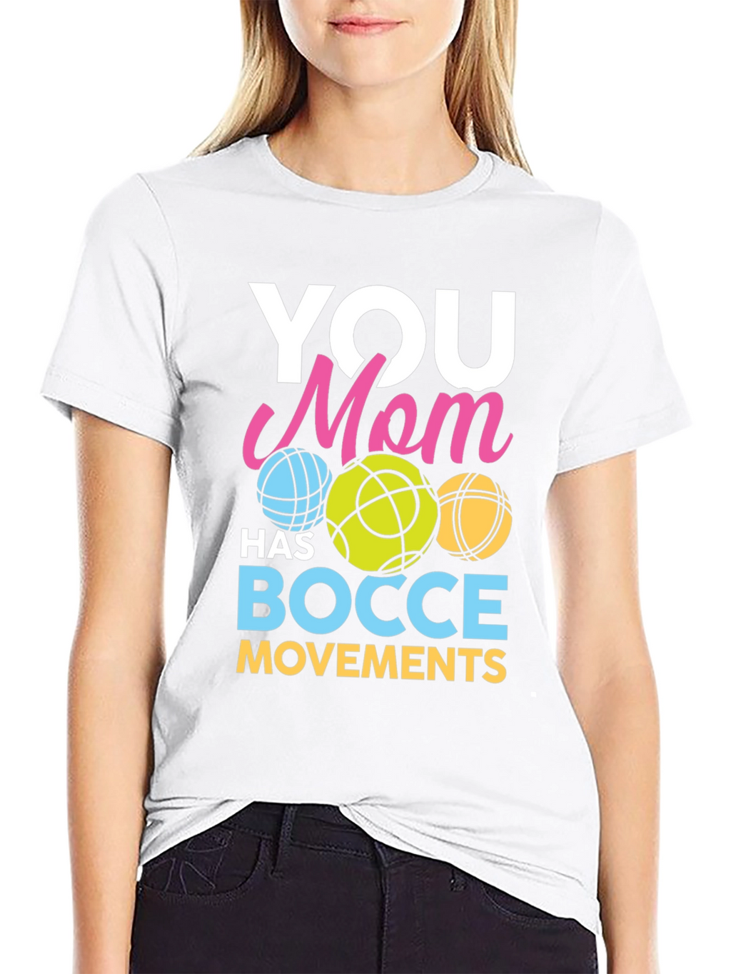 Funny Bocce Ball Mom T-Shirt