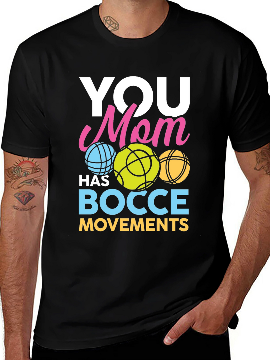 Funny Bocce Ball Mom T-Shirt