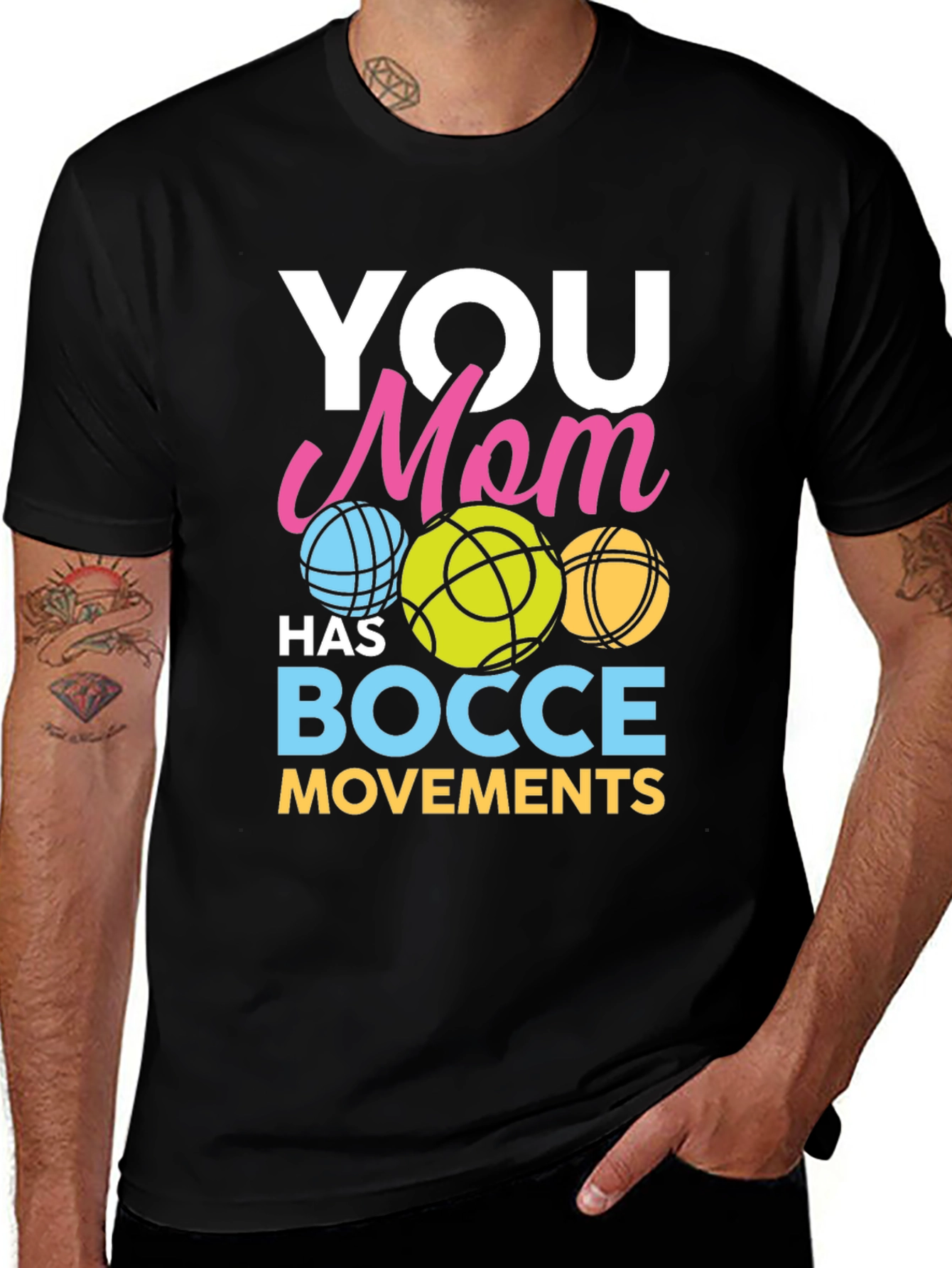 Funny Bocce Ball Mom T-Shirt