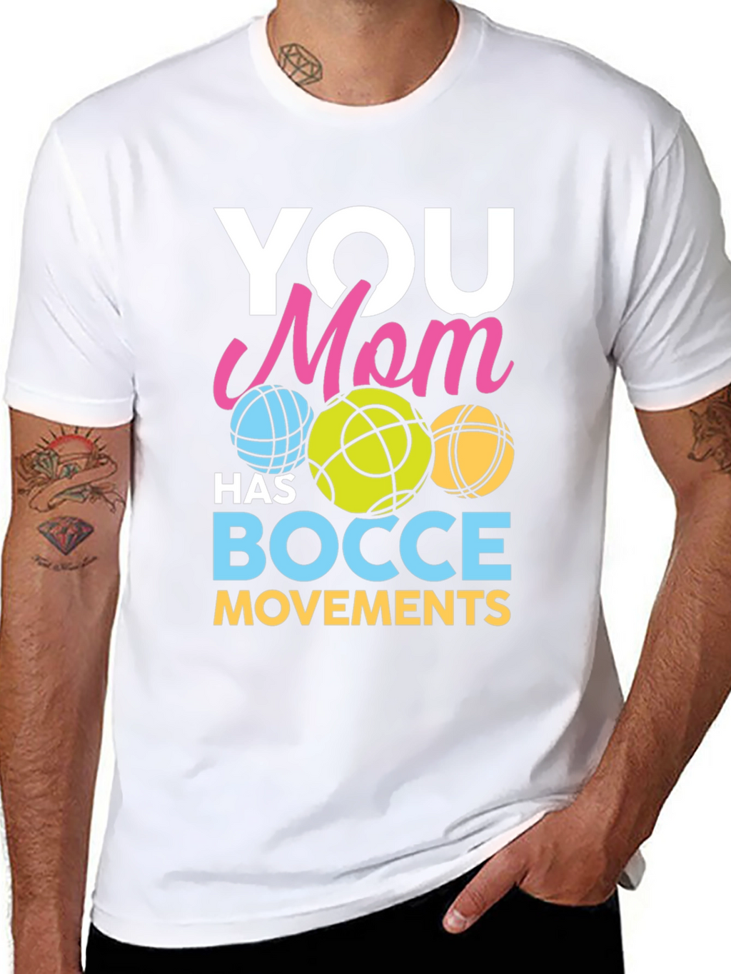 Funny Bocce Ball Mom T-Shirt