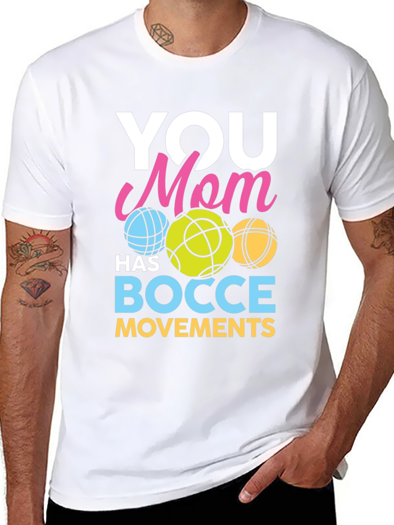 Funny Bocce Ball Mom T-Shirt