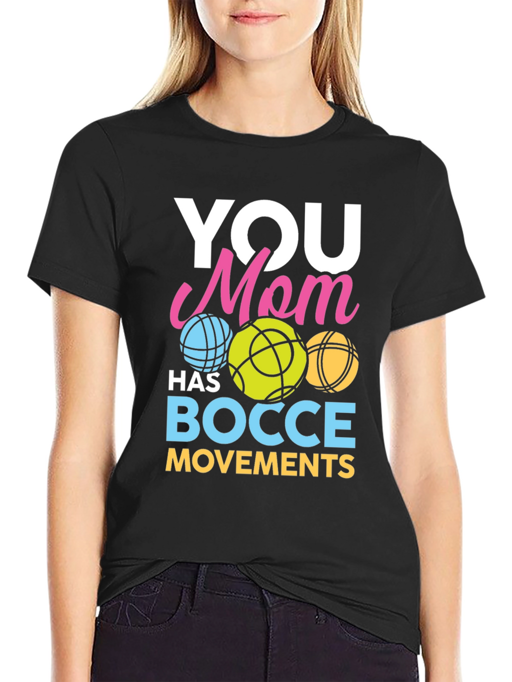 Funny Bocce Ball Mom T-Shirt