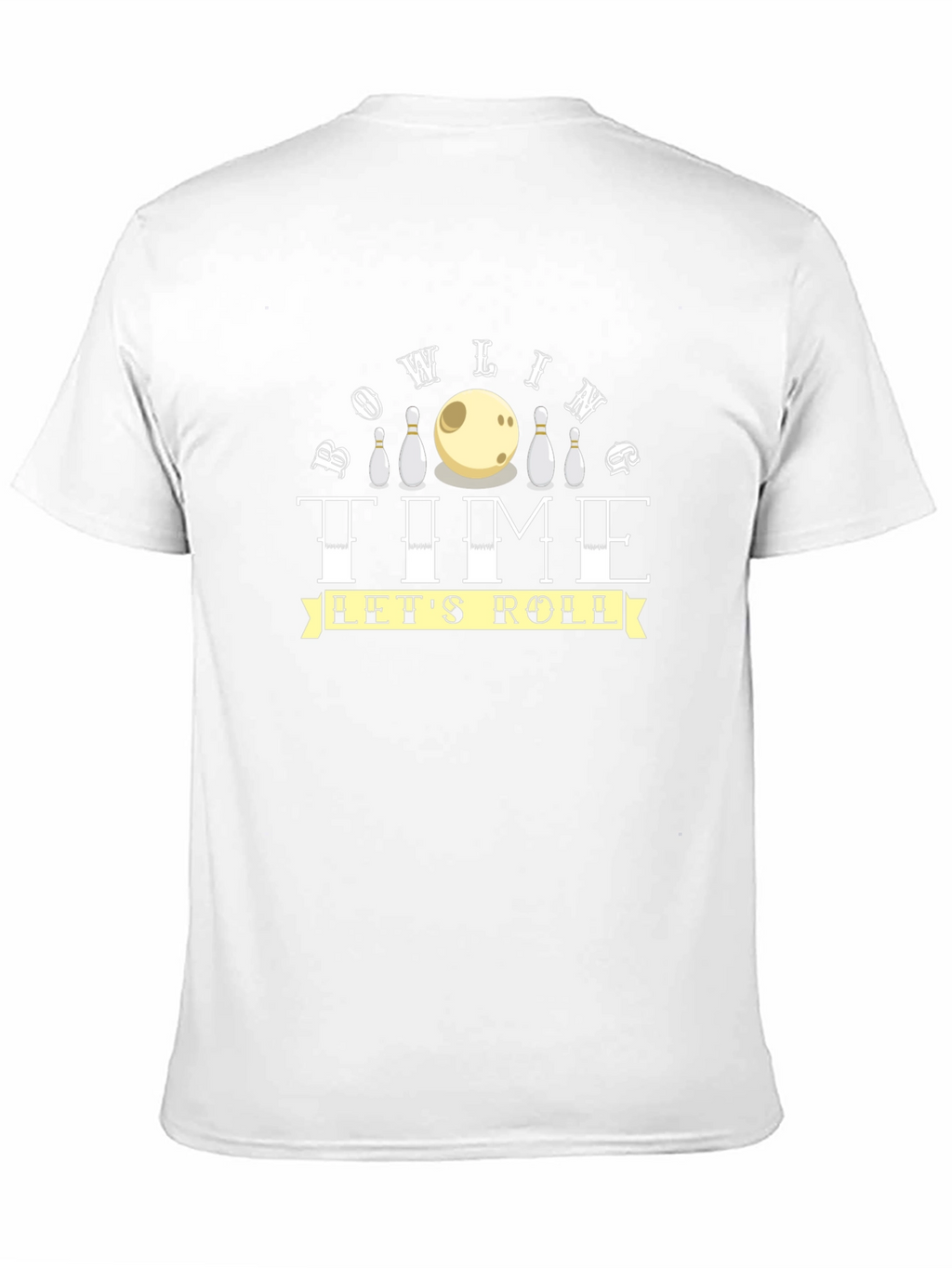 Bowling Time Lets Roll Graphic Tee