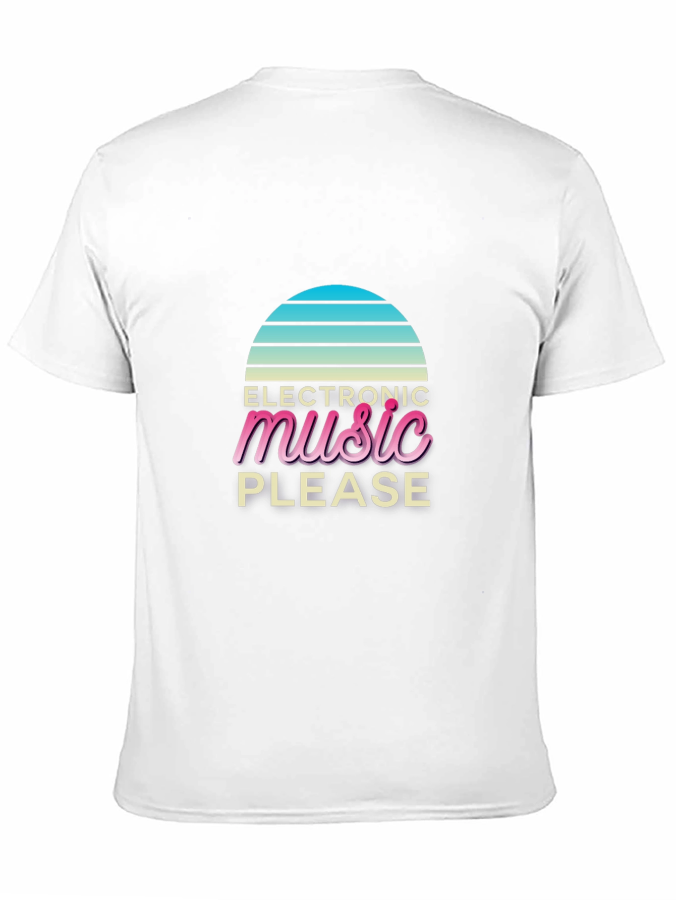 Electronic Music Please Retro T-Shirt