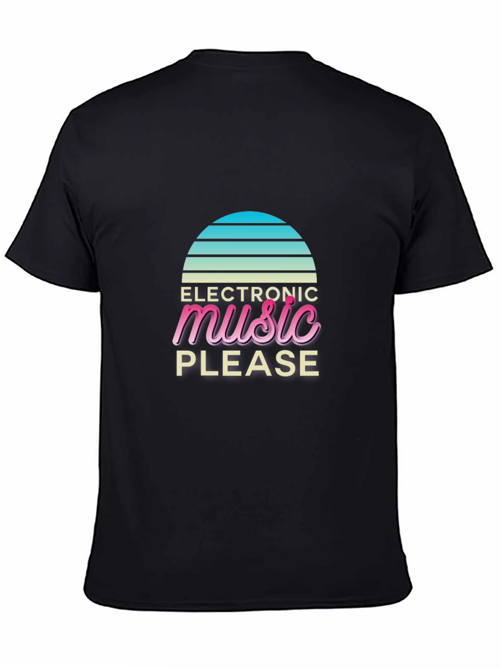Electronic Music Please Retro T-Shirt