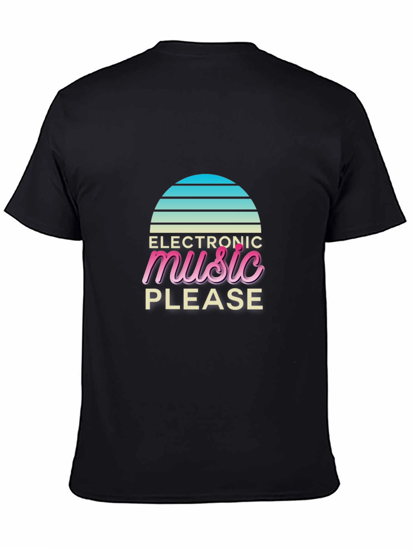 Electronic Music Please Retro T-Shirt