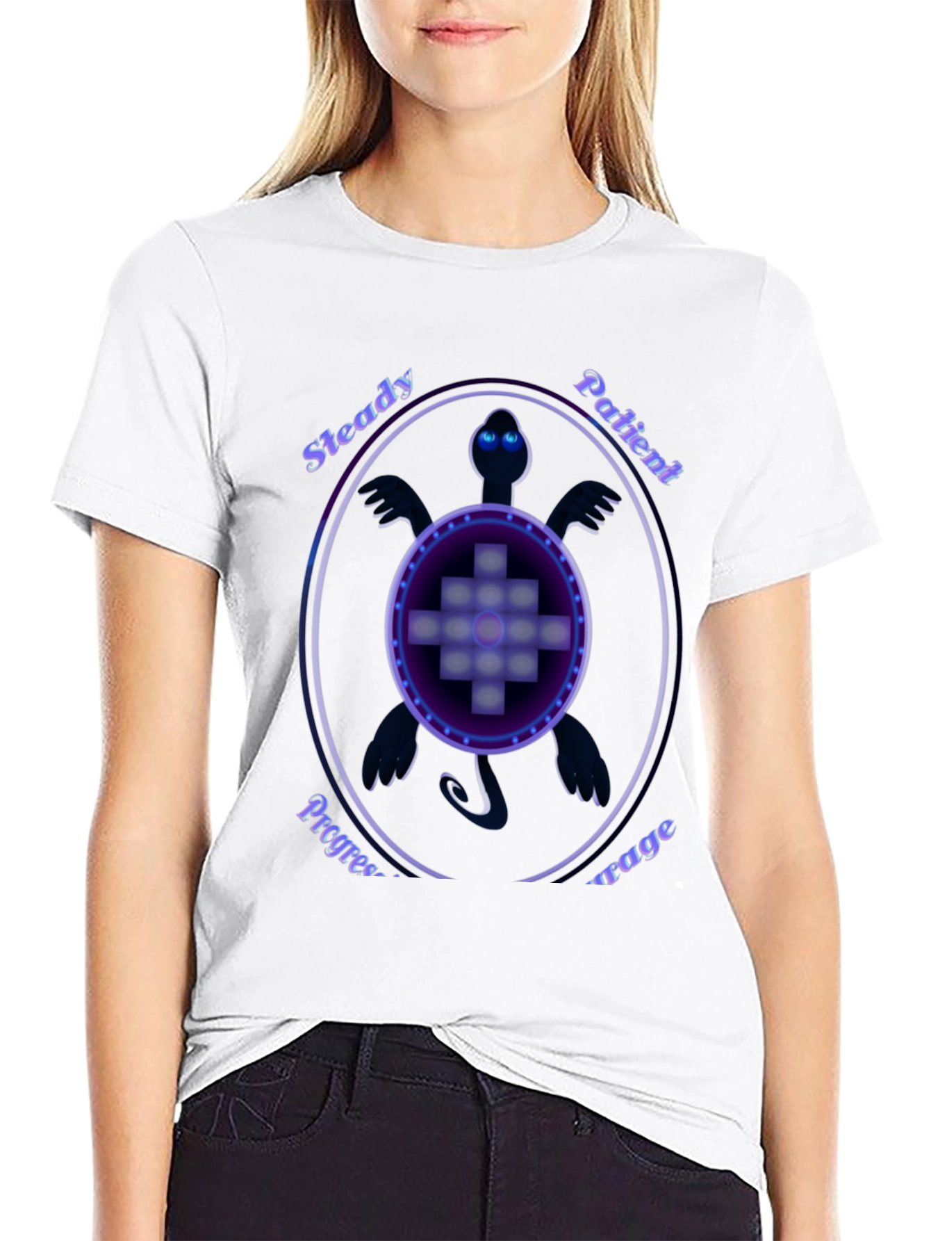 Steady Patient Turtle T-Shirt - Progressive Design