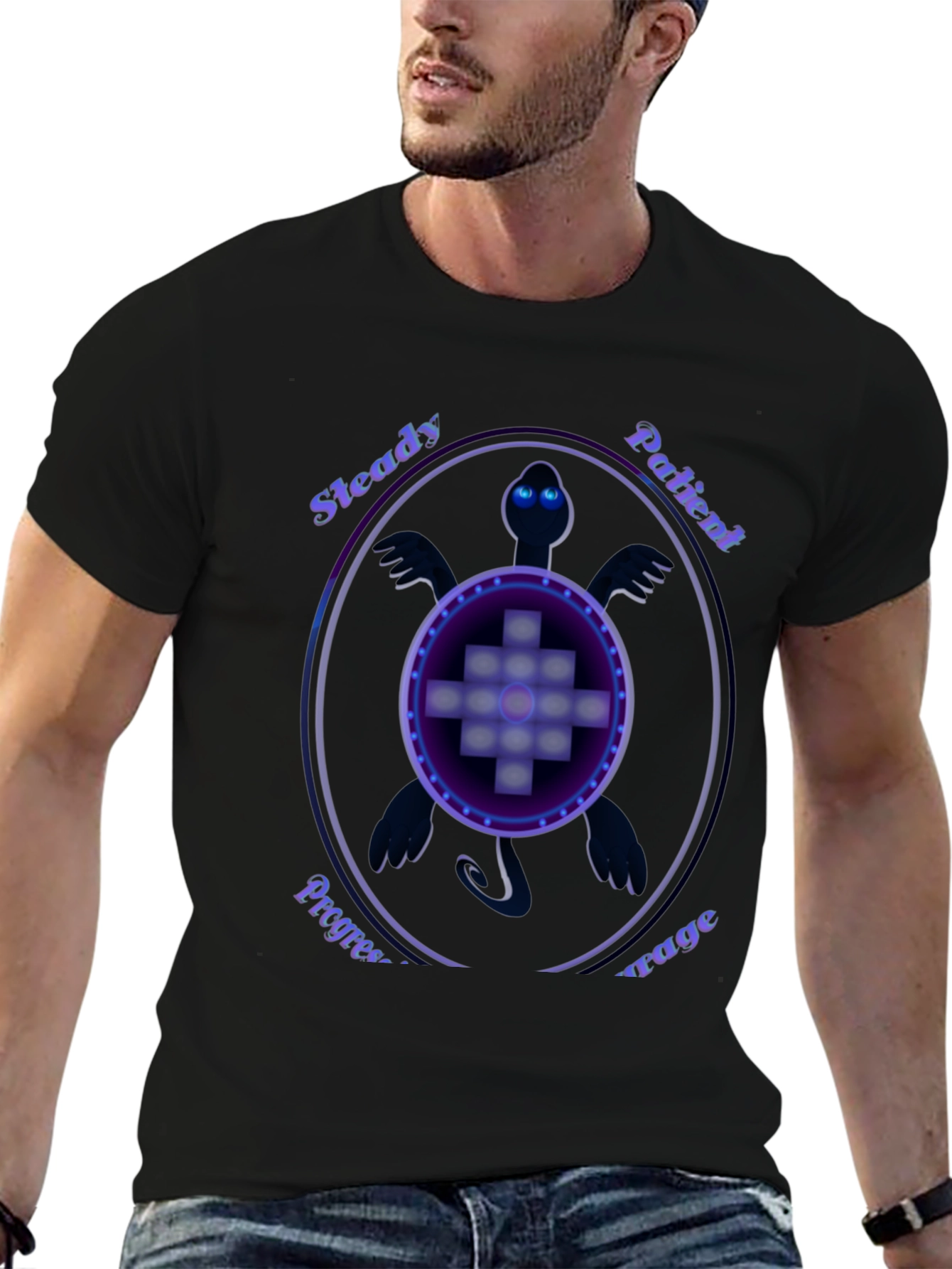 Steady Patient Turtle T-Shirt - Progressive Design