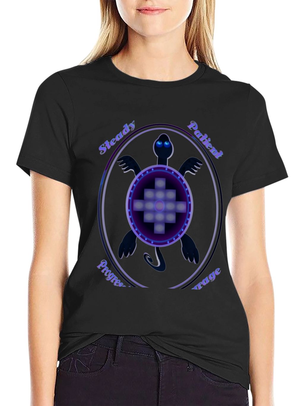 Steady Patient Turtle T-Shirt - Progressive Design