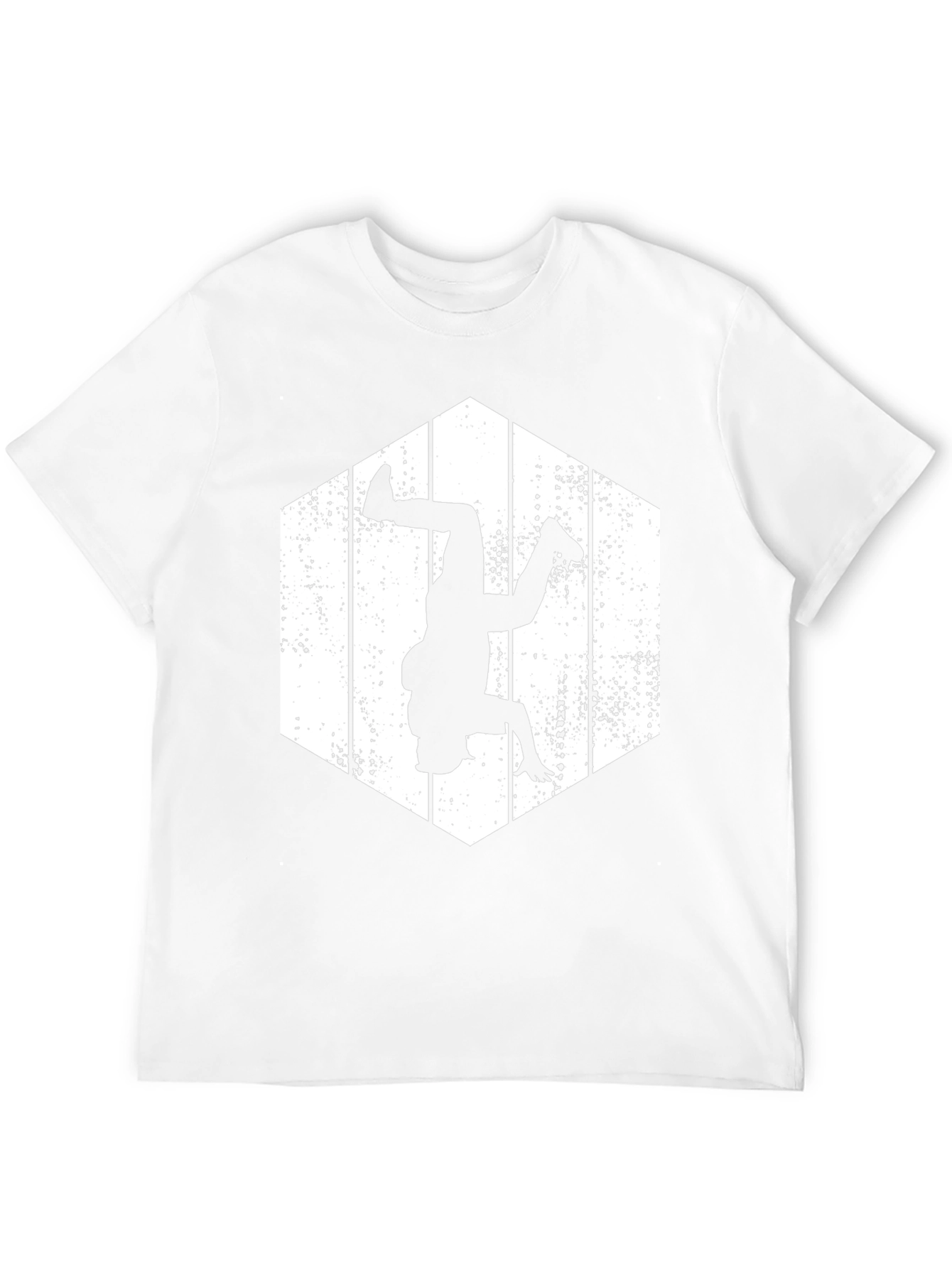 Black Hexagon Breakdancer Graphic Tee