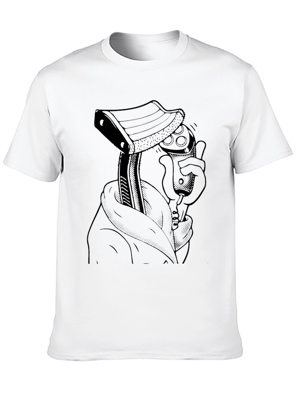 Axe & Controller Graphic Tee - Black